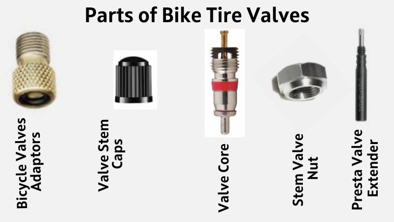 new style bike tire valves